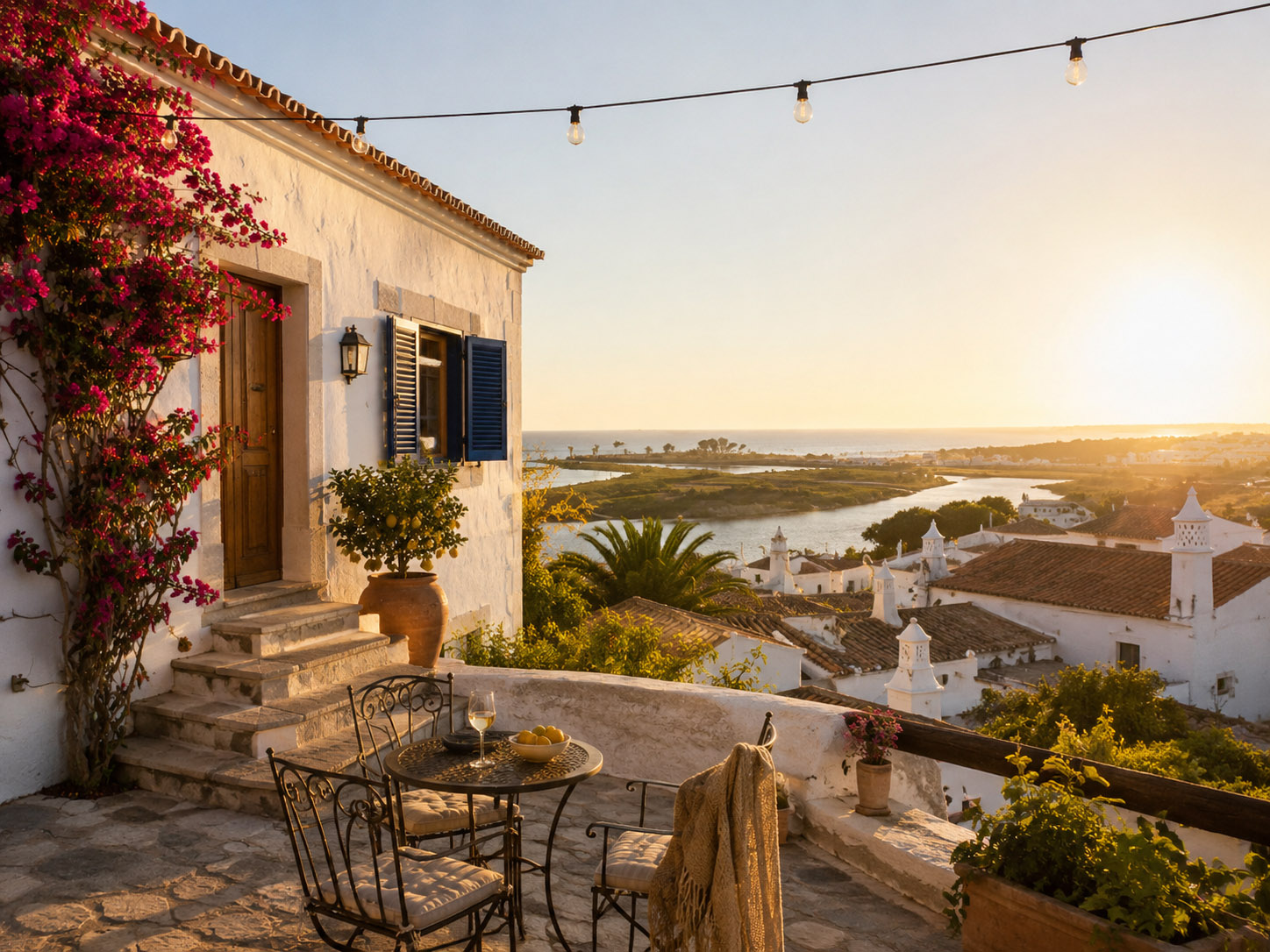 A matched cottage listing in Tavira, Portugal